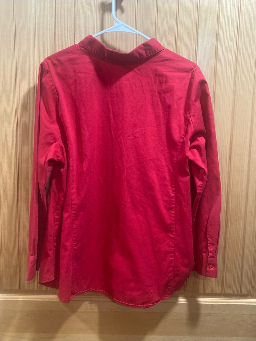 sofia by sofia vergara Red Button-Front Shirt - Picture 4 of 4